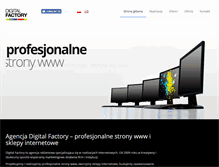 Tablet Screenshot of digitalfactory.pl