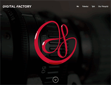 Tablet Screenshot of digitalfactory.fi